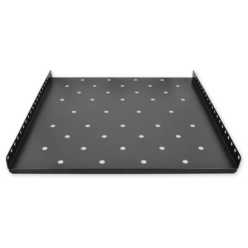 Top Prodej Police LAN-TEC s perforací hloubks 275mm, nosnost 60 kg, boční úchyt, černá SH.P275.B60 1908-026