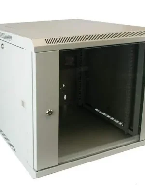 Sleva Nástěnný datový rozvaděč LAN-TEC složený 15U 600x600 skleněné dveře šedý WM.6615.G 2011-059