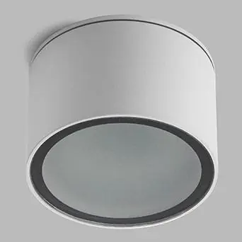 Cenově Výhodný LED2 SVÍTIDLO 1100501 MEDO S, W GX53 IP54 STROP. HLINÍK SKLO BÍLÁ