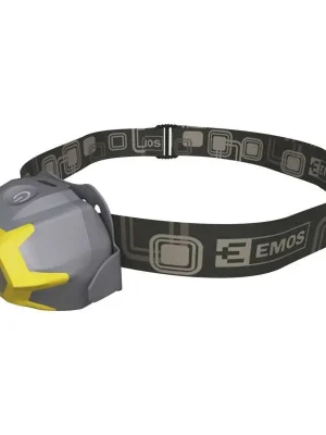 Nízká Cena EMOS Svítilna LED COB 3W 125lm 3×AAA čelovka