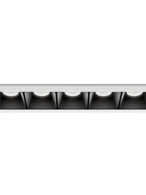 Sezónní Sleva Zápustné svítidlo LED2 LINEAR II 5 W 10W 1400lm 3000K/3500K/4000K UGR IP20 bílá LED2 2491351