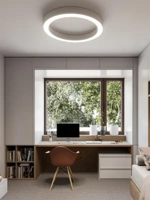 Akční Cena LED2 SVÍTIDLO 1273751DT SATURN SLIM 80, W TRIAC DIM 60W 2CCT 3000K/4000K 4700LM STROPNÍ BÍLÁ