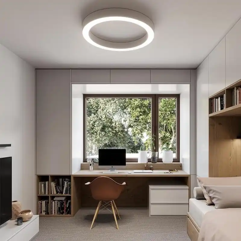Akční Cena LED2 SVÍTIDLO 1273751DT SATURN SLIM 80, W TRIAC DIM 60W 2CCT 3000K/4000K 4700LM STROPNÍ BÍLÁ