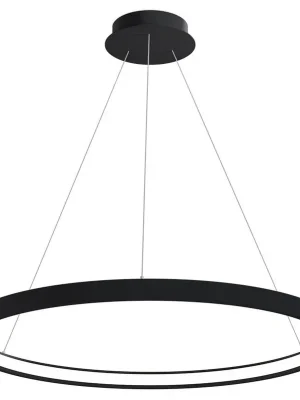 Speciální Cena AUL LED2 SVÍTIDLO 3275253D CIRO 80 P-Z, B DALI/PUSH DIM 60W 3000K/4000K PRŮM.800MM ČERNÁ