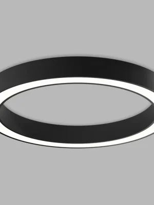 Pouze Dnes Stropní svítidlo AULIX SATURN SLIM 80 B 60W 4700lm TW CCT stmívatelné DALI/PUSH 230V IP20 černá LED2 1273753DTW