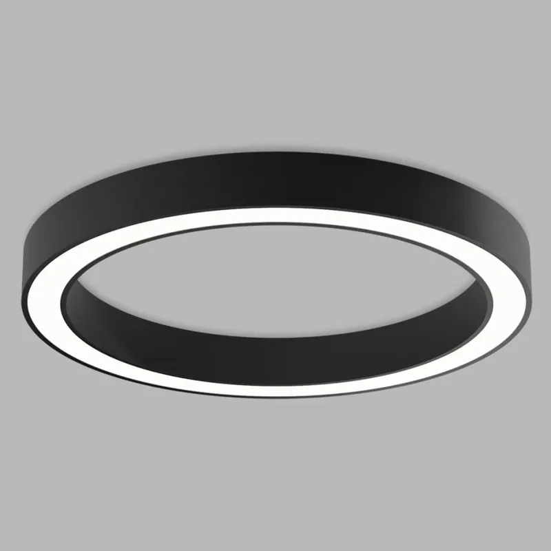 Pouze Dnes Stropní svítidlo AULIX SATURN SLIM 80 B 60W 4700lm TW CCT stmívatelné DALI/PUSH 230V IP20 černá LED2 1273753DTW