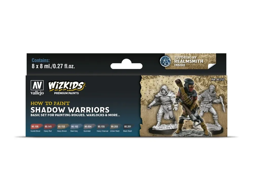 Vallejo Wizkids Premium Set 80253 Shadow Warriors (8) Aktuální
