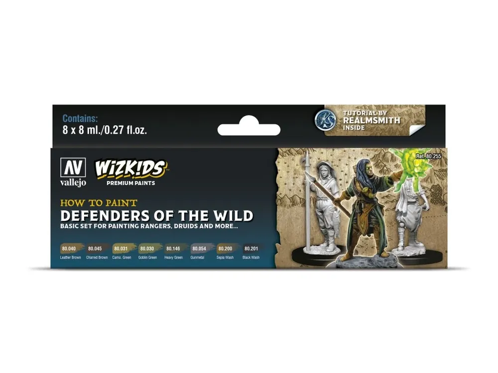 Expresní Doručení Vallejo Wizkids Premium Set 80255 Defenders of the Wild (8)