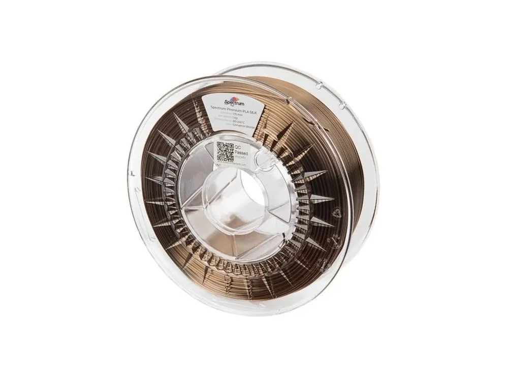 Víkendová Akce PLA Silk filament bronzový Cinnamon Bronze 1,75 mm Spectrum 1 kg