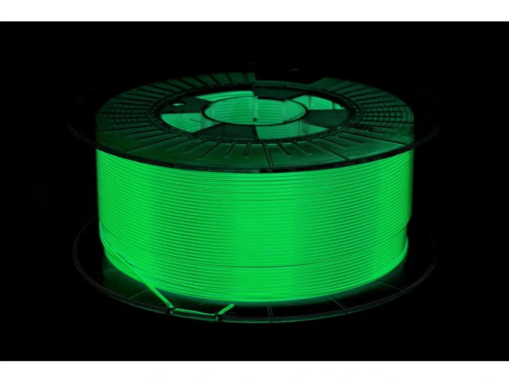 Cenově Výhodný PLA filament Glow in the Dark Yellowgreen 1,75 mm Spectrum 1 kg