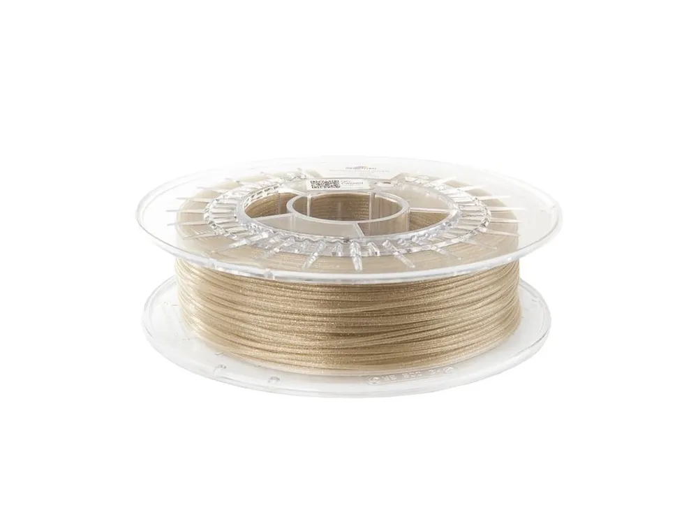 PLA filament Clear Gold 1,75 mm Spectrum 1 kg Přímo Od Výrobce