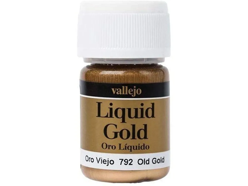 Kup Teď Barva Vallejo Liquid 70792 Old Gold (Alcohol Based) 35 ml