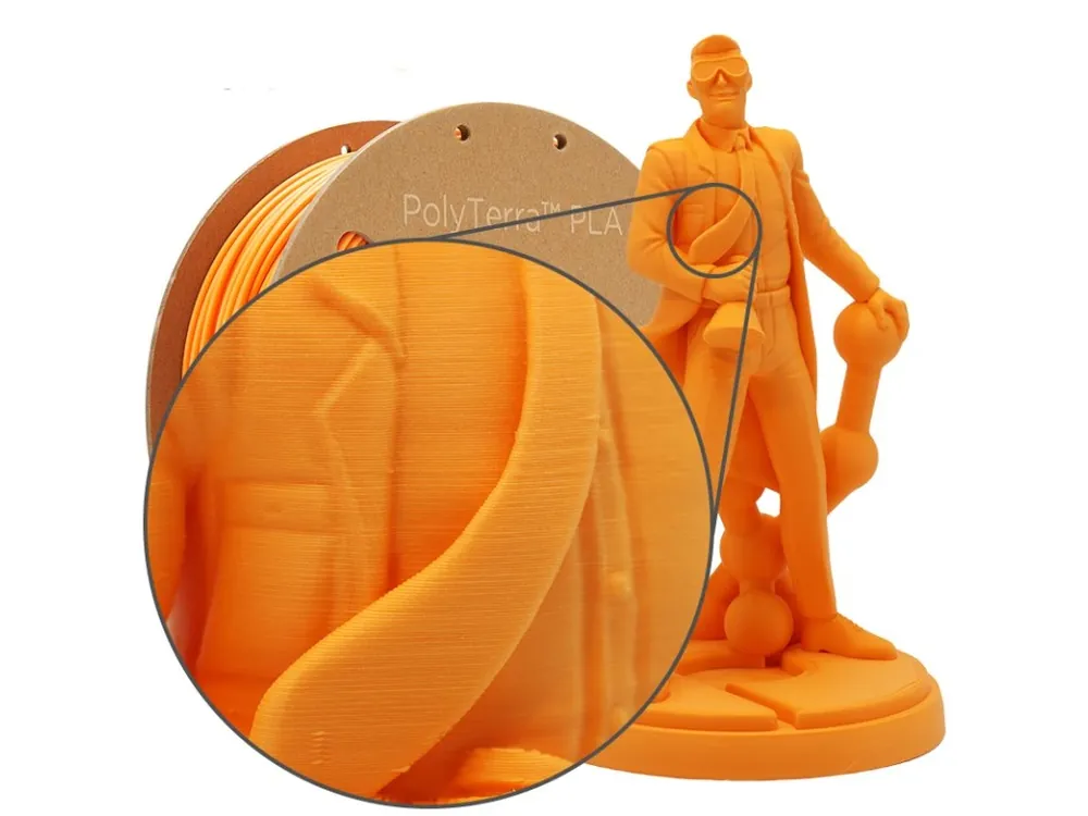 PLA PolyTerra filament Sunrise Orange 1,75 mm Polymaker 1000 g Akční Cena