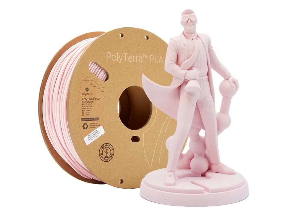 PLA PolyTerra filament Candy 1,75 mm Polymaker 1000 g Objednat Nyní