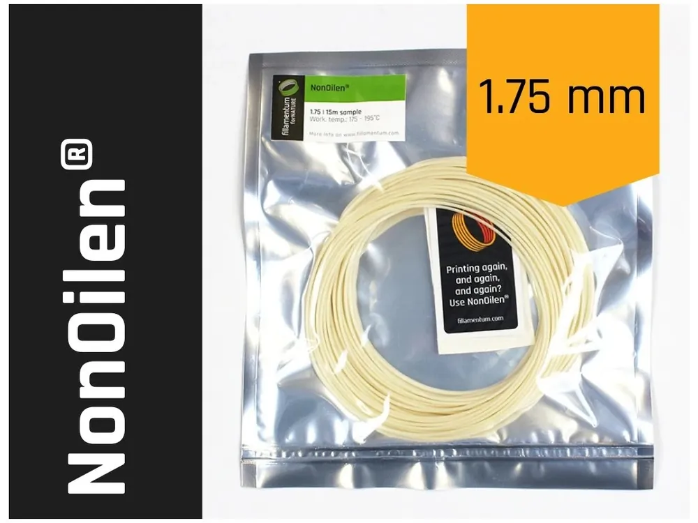 VZOREK 15 metrů - NonOilen tisková struna 1,75 mm Fillamentum ekologická Přímo Od Výrobce