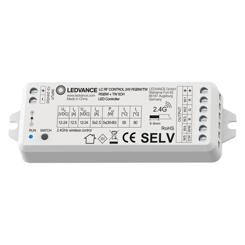 LEDVANCE PŘEDŘADNÍK LC RF CONTROL 24V RGBW/TW 10X1 Koupit Online