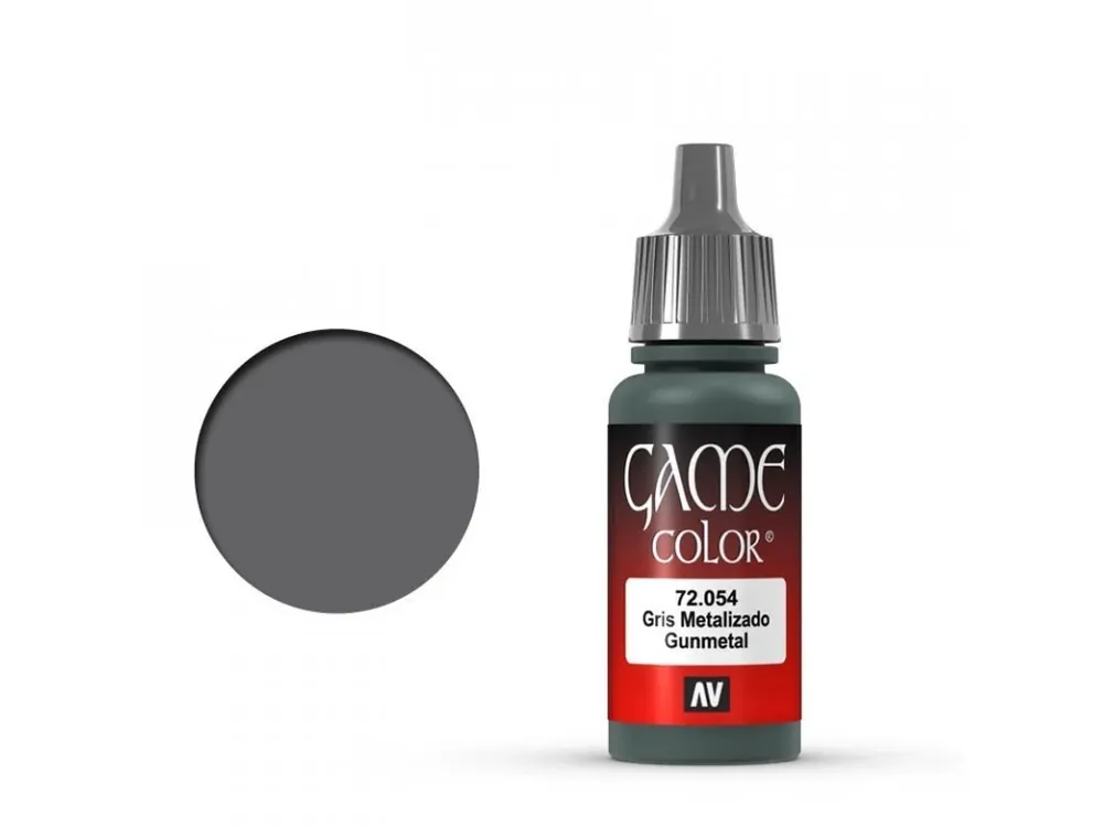 Vallejo Game Color 72054 Gunmetal 18 ml Rychlé Dodání