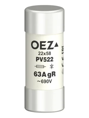 Bezpečná Platba OEZ Pojistková vložka,PV522 63A gR