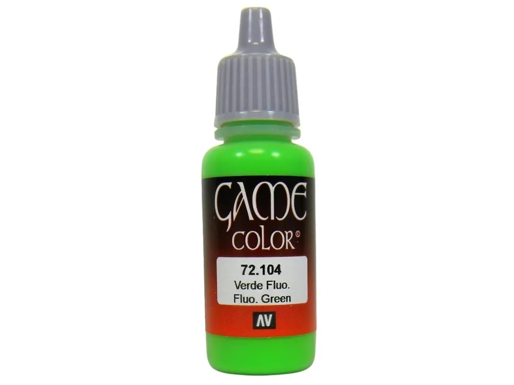 Značkový Vallejo Game Color 72104 Fluo Green 18 ml