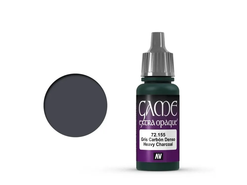 Vallejo Game Color 72155 Heavy Charcoal 18 ml Omezená Nabídka
