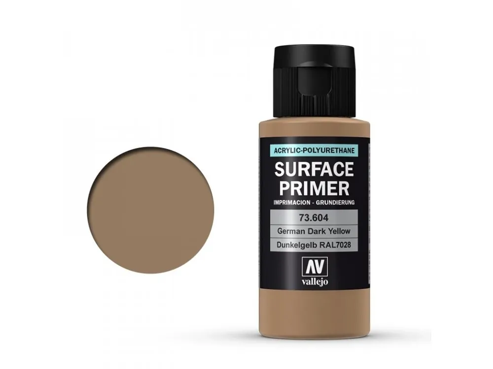 Vallejo Surface Primer 73604 German Dark Yellow 60 ml Sezónní Sleva