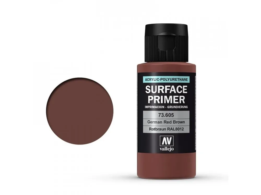 Vallejo Surface Primer 73605 German Red Brown 60 ml Akční Cena