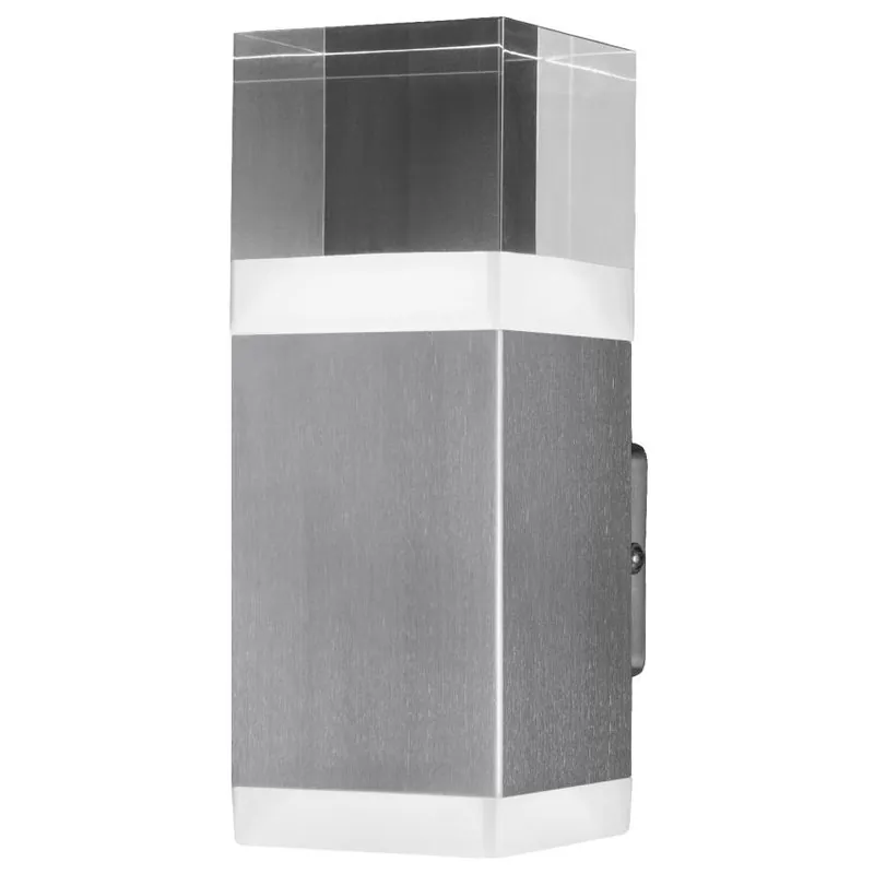 Poslední Šance LEDVANCE SVÍTIDLO LED ENDURA STYLE CRYSTAL WALL UPDOWN 9W 800LM 3000K 100ST IP44 NÁST. OCEL