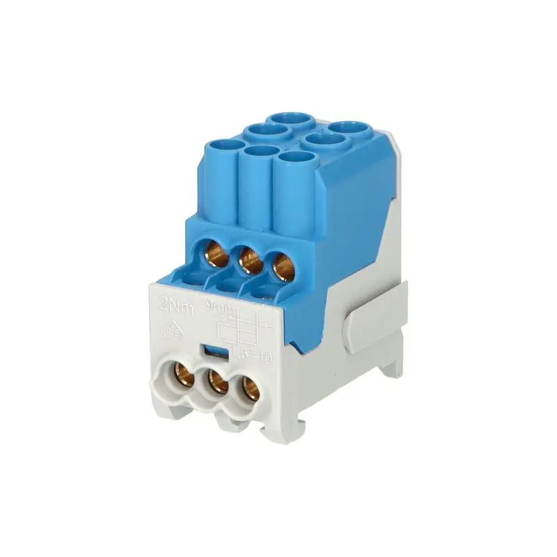 Oblíbený HORA ETEC Blok UVB 100A N rozdělovací 2x25/6x10 modrá