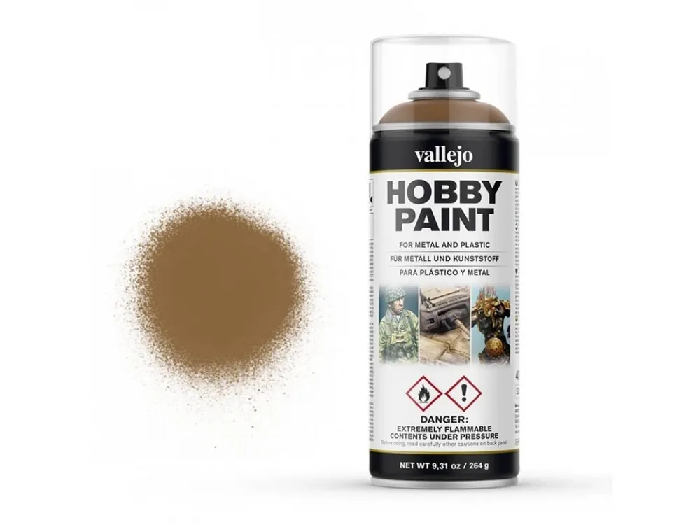 Koupit Online Vallejo Hobby Spray Paint 28014 Leather Brown 400 ml