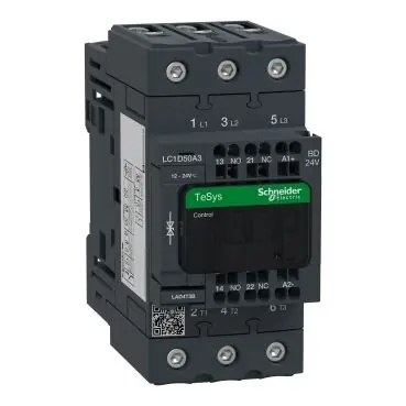 SCHNEIDER Stykač LC1D50A3BD 3P 50A 24VDC Vysoce Kvalitní