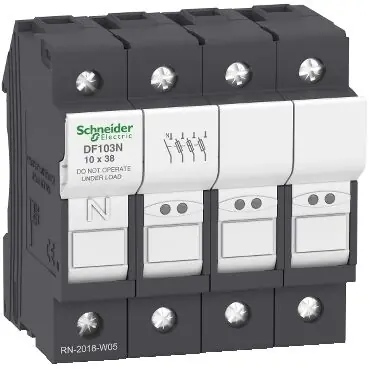 Výprodej SCHNEIDER Odpínač DF103N 3P+N pojistkový