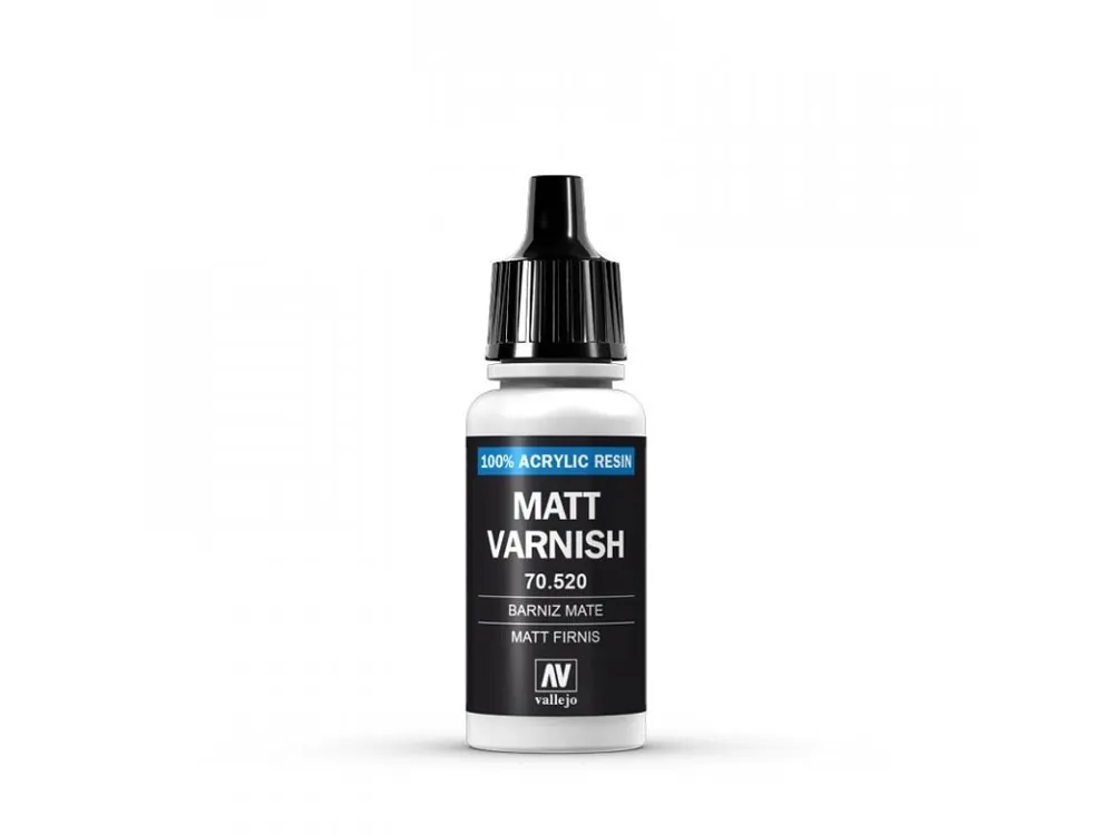 Tovární Cena Vallejo 70520 Permanent Mat Varnish 18 ml