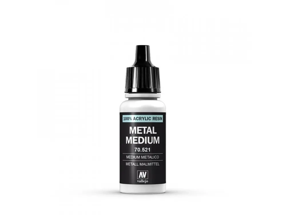 Nízká Cena Vallejo 70521 Metal Medium 18 ml