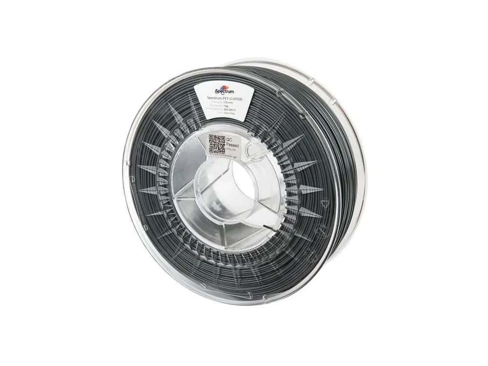 PETG HT100 filament Iron Grey 1,75 mm Spectrum 1 kg Cenově Výhodný