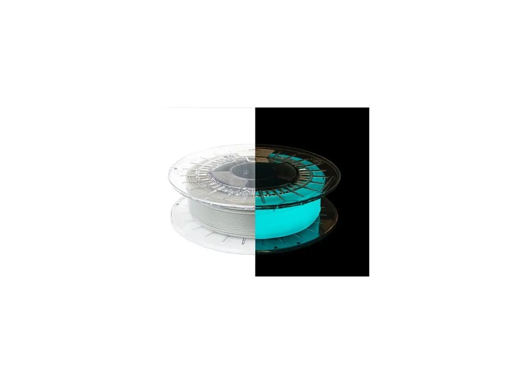 Cenově Výhodný PETG filament Glow in the Dark Blue 1,75 mm Spectrum 0,5 kg
