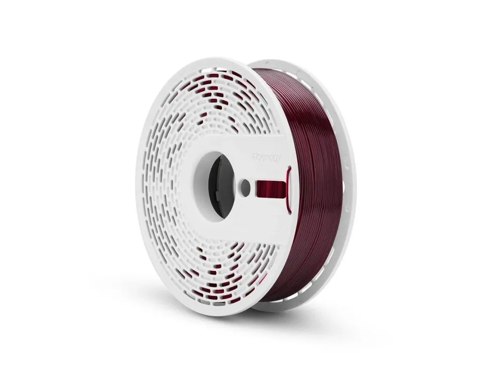 PCTG filament vínově červený transparentní 1,75 mm Fiberlogy 750 g Must-Have