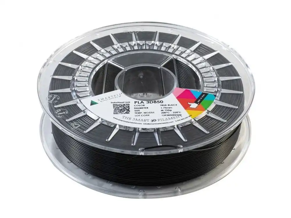 PLA 3D 870 filament černý 1,75 mm Smartfil 750 g Výhodná Nabídka