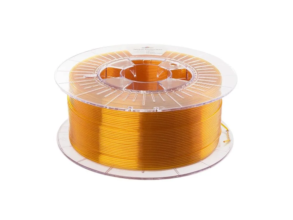 Jen Po Omezenou Doba PETG filament Transparent Yellow 1,75 mm Spectrum 1 kg