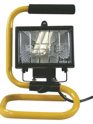 EMOS Svítidlo halogenové 150W 2700K reflektor přenosné IP44 černá Víkendová Akce