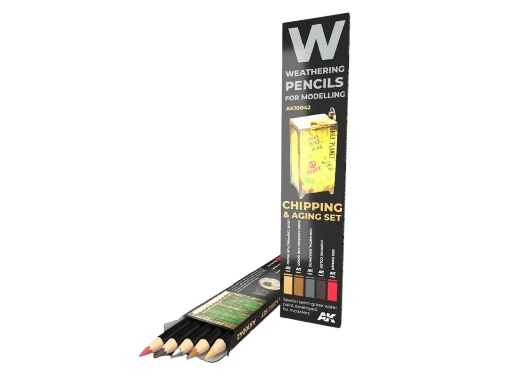 Cenový Hit Sada akvarelových tužek Chipping color AK10042 (5 barev)