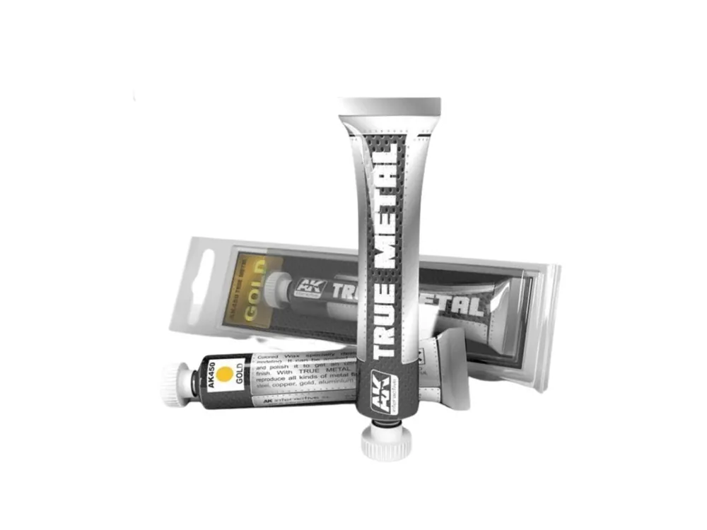 Nová Kolekce AK Interactive AK450 True Metal Gold 20 ml