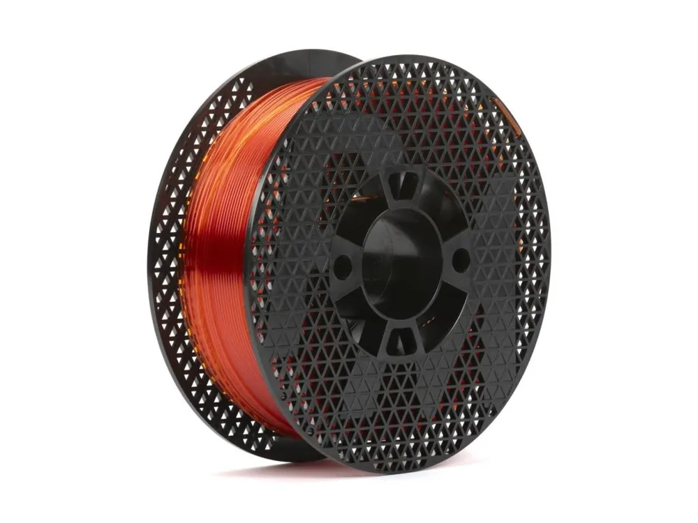Originální PET-G tisková struna oranžová transparentní 1,75 mm 1 kg Filament PM