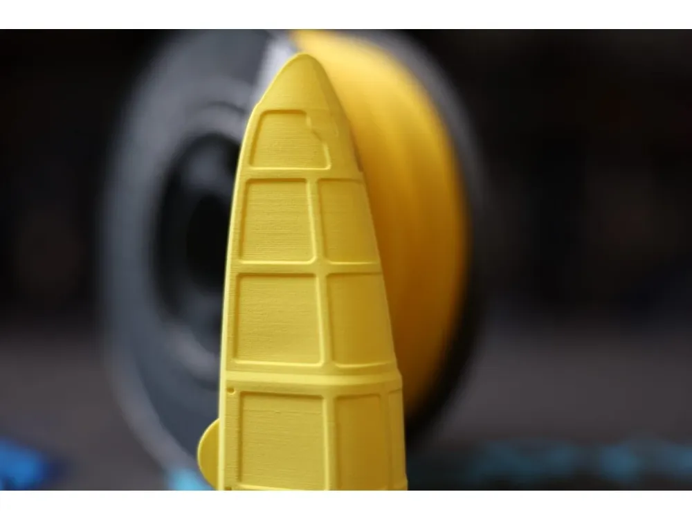 Omezená Nabídka PolyLight 1.0 LW PLA CUB žlutý filament 1,75 mm 3DLabPrint 1 kg