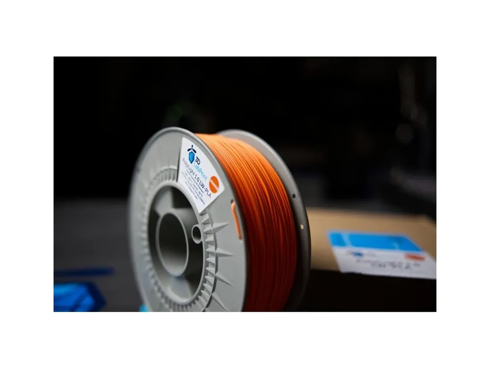 PolyLight 1.0 LW PLA oranžový filament 1,75 mm 3DLabPrint 1 kg Sezónní Sleva
