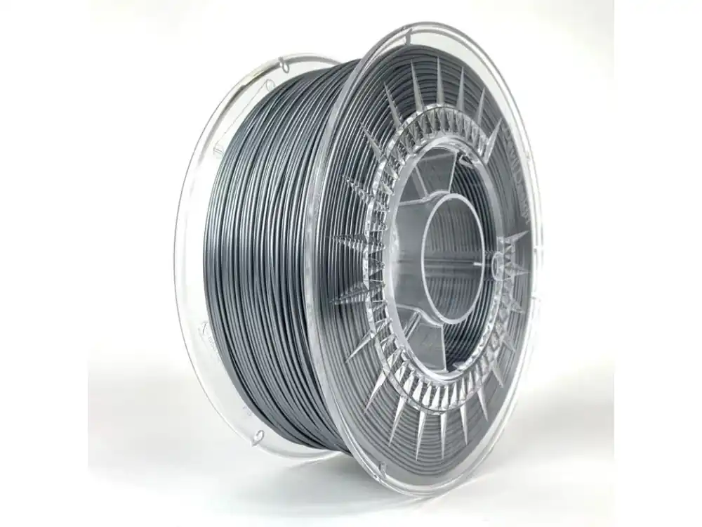 PLA filament 1,75 mm stříbrný Devil Design 1 kg Pouze Dnes