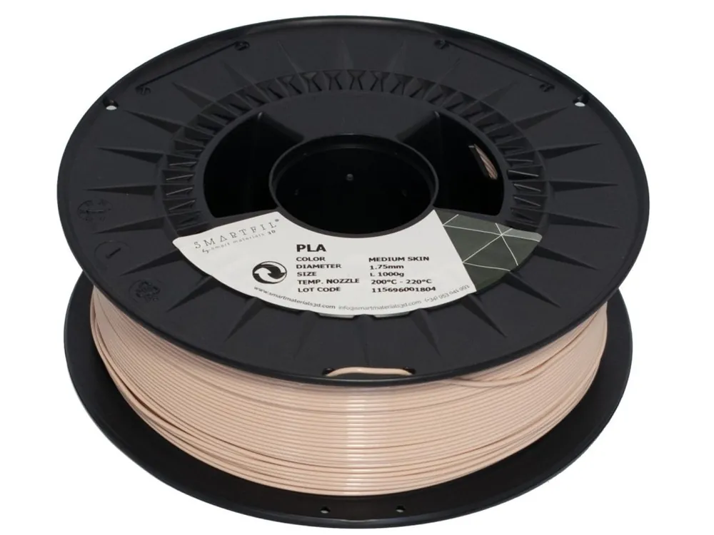 Speciální Cena PLA filament Skin Tone Medium skin 1,75 mm Smartfil 1 kg