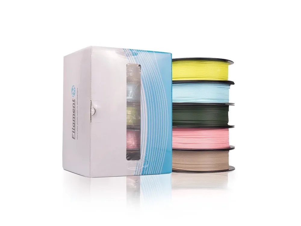 PLA+ Tasty Pack (1,75 mm; 5x0,3 kg) Filament PM Akční Nabídka