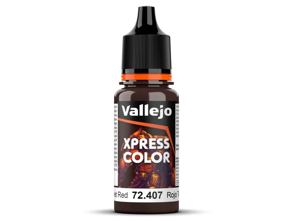 Sezónní Sleva Vallejo XPress Color 72407 Velvet Red 18 ml