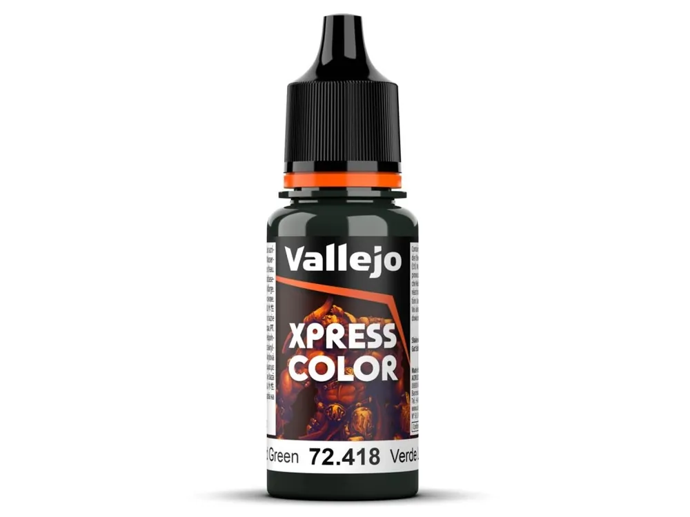 Vallejo XPress Color 72418 Lizard Green 18 ml Časově Omezené