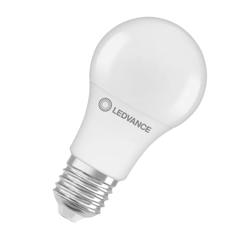 LED žárovka Classic LEDVANCE CLA60 E27 8.8W (60W) 806 lm 2700K 827 matná s pohybovým senzorem Cenová Bomba